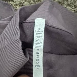 Leggins lululemon and capri Northface